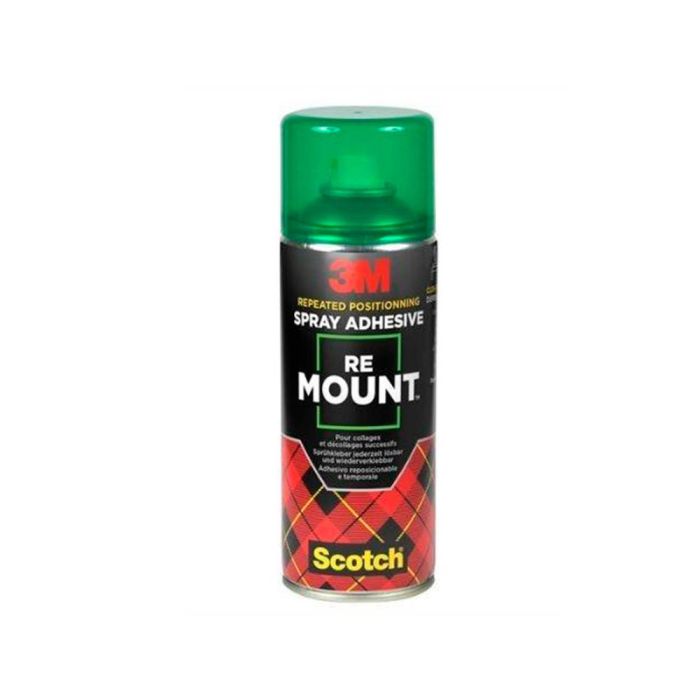 Pegamento 3M Spray Remount Adhesivo Reposicionable Indefinidamente Bote De 400 mL 1