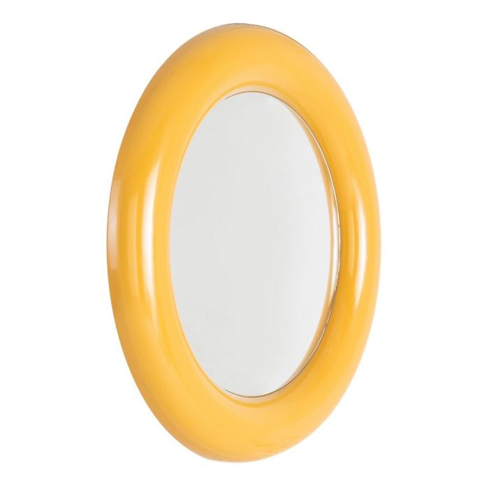 Espejo Mostaza Metal 79 X 5 X 79 cm