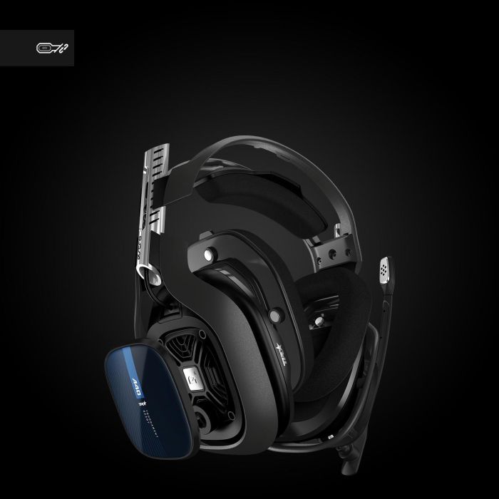 Logitech Astro A40 TR Auriculares de diadema con cable jack de 3.5 mm para PS4 - Negro/Azul 4 Logitech Astro A40 TR Auriculares de diadema con cable jack de 3.5 mm para PS4 - Negro/Azul 4