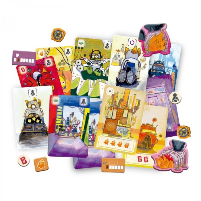 Devir Cyberion Juego de Mesa Cooperativo/Solitario Robots y Factoría 1-2 Jugadores 30 Minutos 1