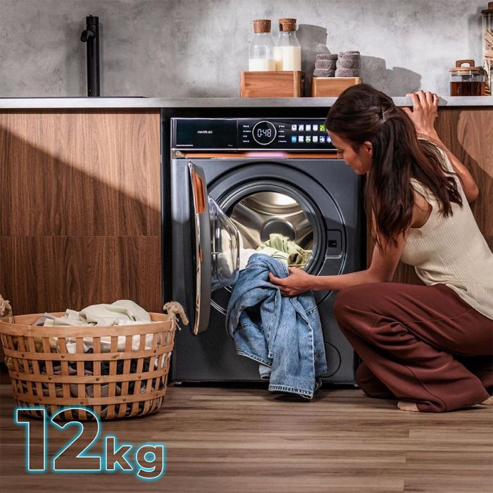 Lavadora Cecotec Bolero DressCode 12980 Direct Drive 1400 rpm 12 kg 8