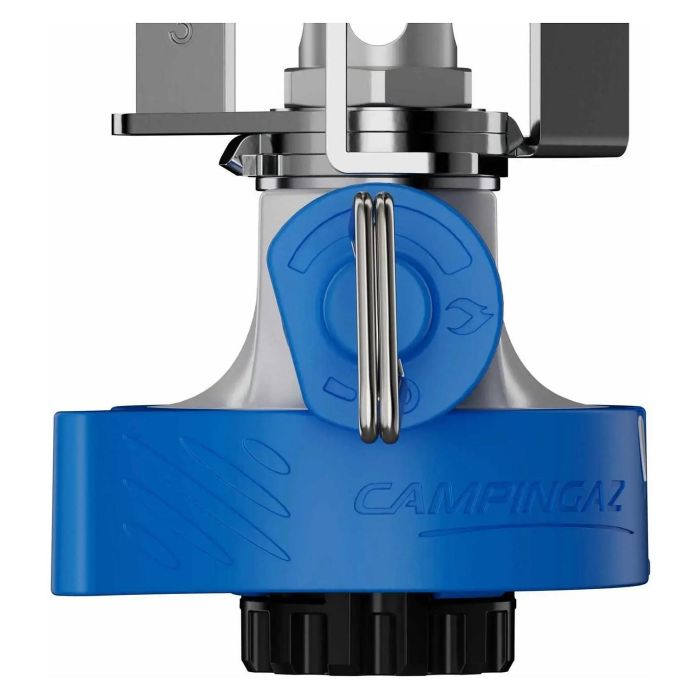 CAMPINGAZ Twister Connect PZ Hornillo de Gas, 2900 W, Encendido Piezoeléctrico, 1 Zona, Azul y Acero Inoxidable, 2227139