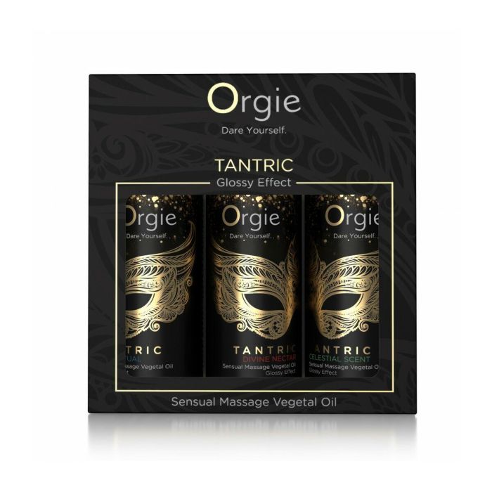 Aceite de Masaje Erótico Orgie Tantric Mini 30 ml x 3 0 Aceite de Masaje Erótico Orgie Tantric Mini 30 ml x 3 0