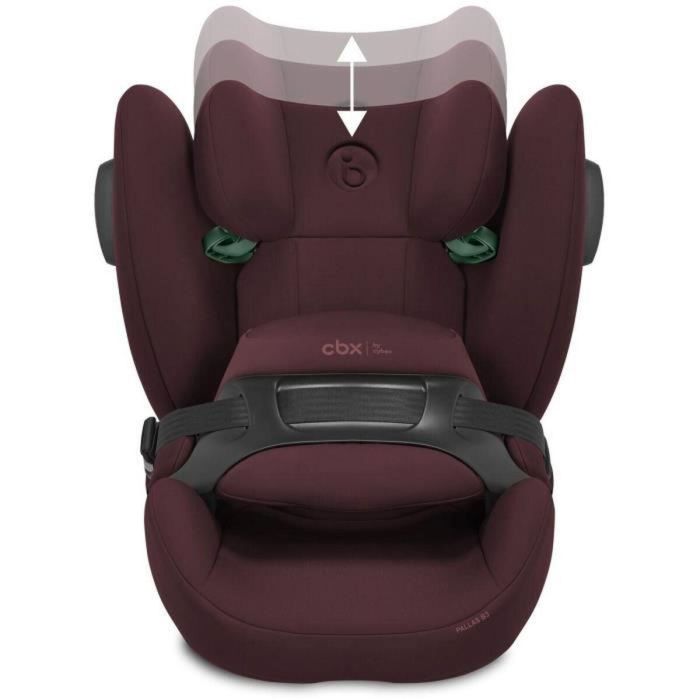 Cybex Silla de coche Pallas B3 i-Size Grupo 1/2/3 Reclinable Rojo oscuro 1