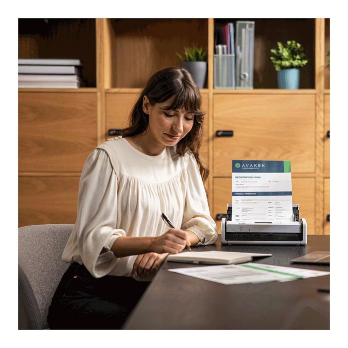 BROTHER Escaner de sobremesa compacto ADS1800W con Wifi 7