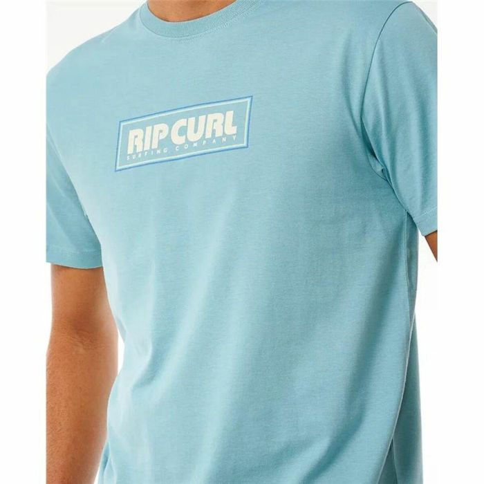Camiseta de Manga Corta Hombre Rip Curl Big Mumma Icon Azul cielo M 2