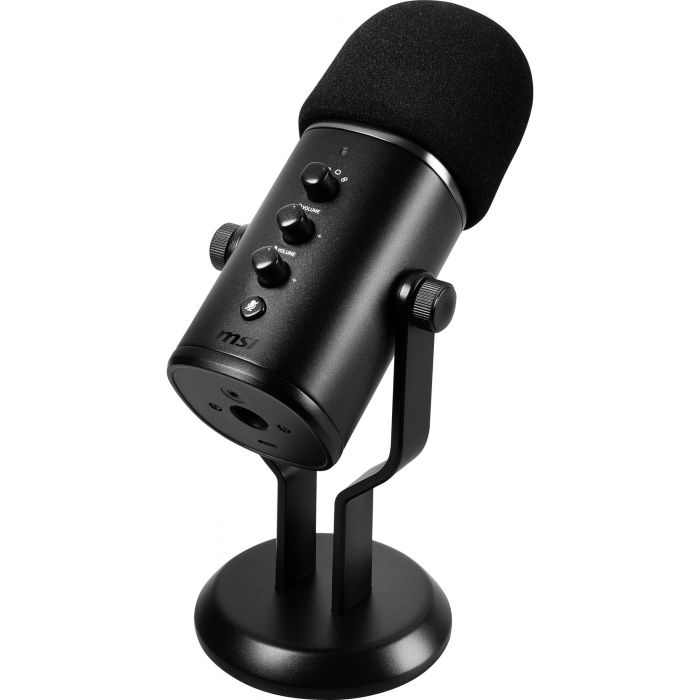 MSI Immerse GV60 Micrófono Streaming Profesional Negro, 24 bit/96 kHz, USB, Plug and Play para PC/Consola 4 MSI Immerse GV60 Micrófono Streaming Profesional Negro, 24 bit/96 kHz, USB, Plug and Play para PC/Consola 4