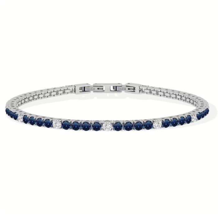 Pulsera Mujer LIU JO MLJ564 Plateado Azul Pulsera Mujer LIU JO MLJ564 Plateado Azul