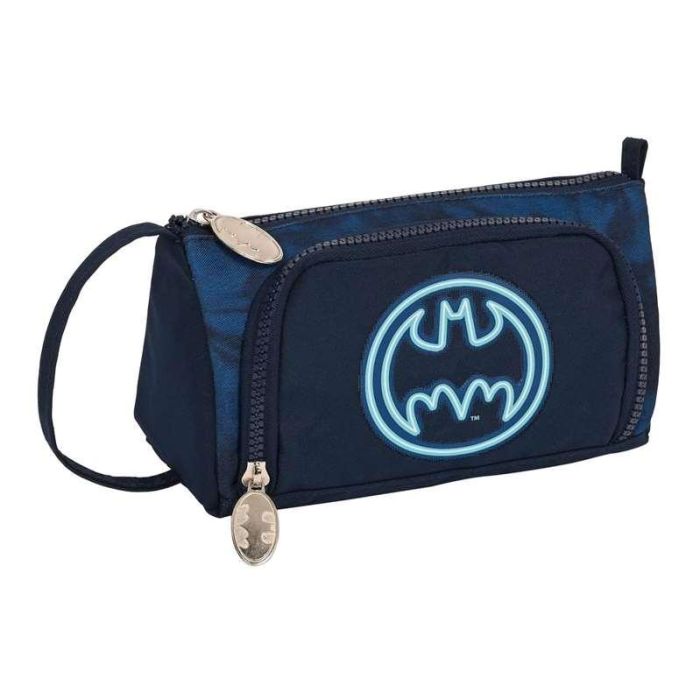 Estuche Escolar con Accesorios Batman Legendary Azul marino 20 x 11 x 8.5 cm (32 Piezas) Estuche Escolar con Accesorios Batman Legendary Azul marino 20 x 11 x 8.5 cm (32 Piezas)