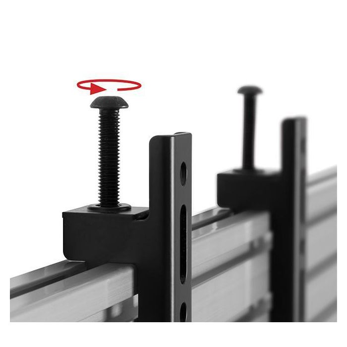 B-Tech System X Universal Interface Arms VESA 200 hasta 47" 70 kg Negro 1