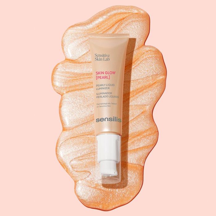 Sensilis SKIN GLOW [PEARL] Iluminador con Ácido Hialurónico, Niacinamida y Pantenol, Luminosidad Radiante, 30 ml 1
