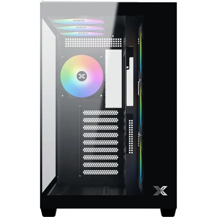 Xigmatek XIG4711409545820 Caja Cube ATX con Vidrio Templado y ARGB - Negro 1