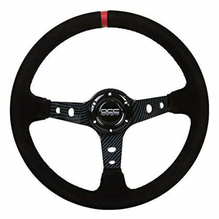 Volante Racing OCC Motorsport Negro Negro/Rojo Ø 35 cm Volante Racing OCC Motorsport Negro Negro/Rojo Ø 35 cm