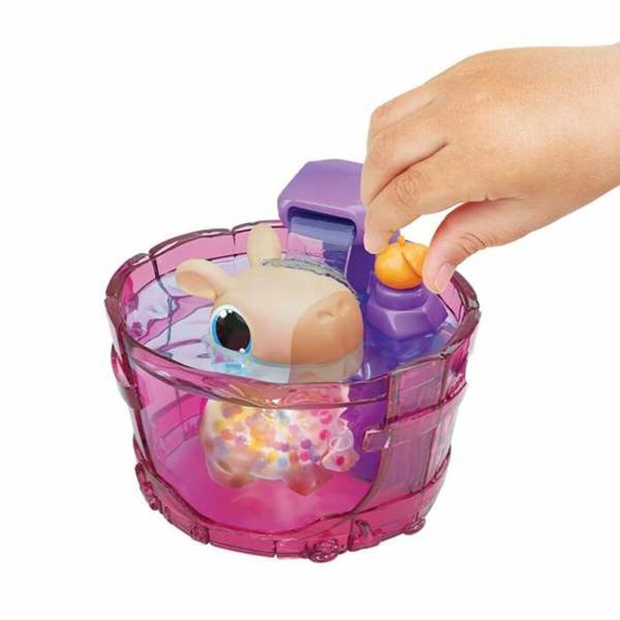 Animagic Let's Glo Mascota Capibara Spa Time - Juguete de Baño Interactivo que Flota y Brilla para Niños +3 Años 3