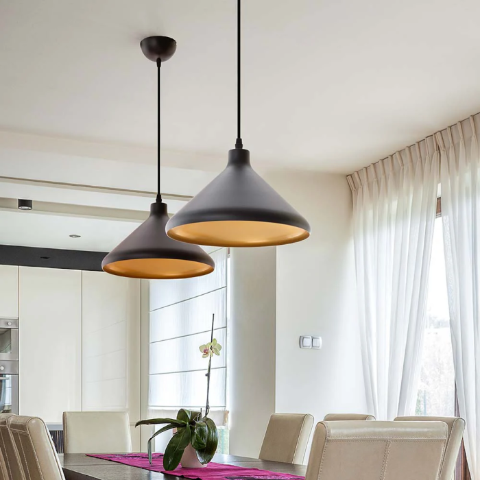 Lámpara Colgante "Harley" SKD-P005-B 2 Lámpara Colgante "Harley" SKD-P005-B 2