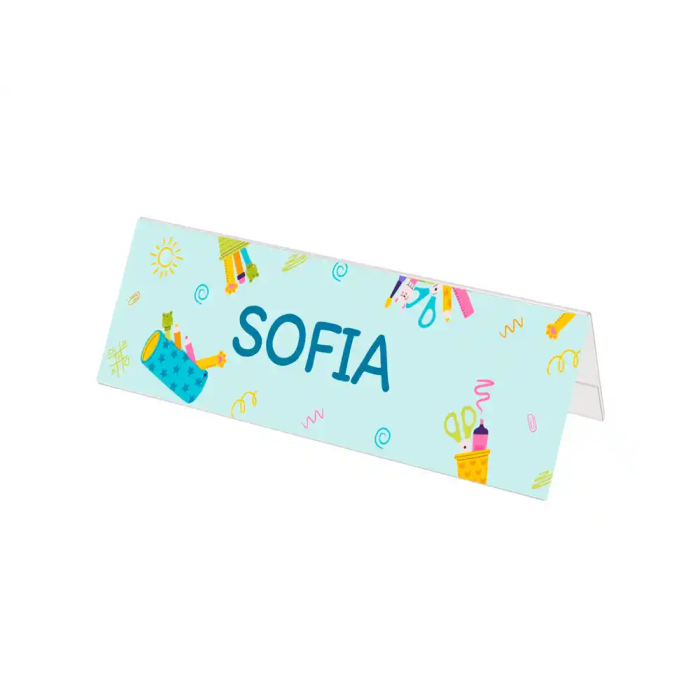 Archivo 2000 Identificador Sobremesa 85x300x100 mm PET Flexible Visibilidad Doble Cara DIN A4 Transparente 1