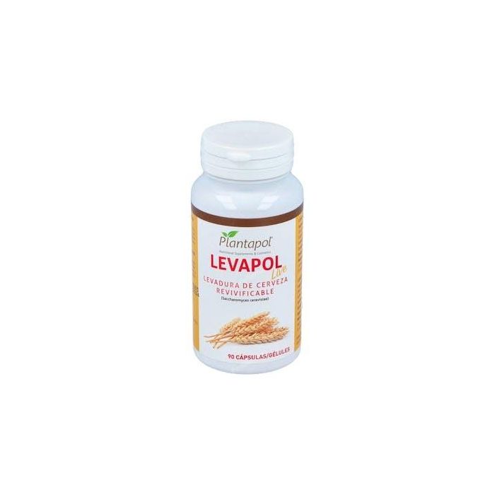 PLANTAPOL Levadura de Cerveza Viva Levapol Live 90 Cápsulas – Vitaminas B para Sistema Nervioso y Hígado