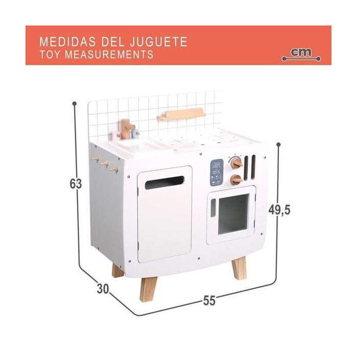 Cocina de madera 55x30x63 cm 1 Cocina de madera 55x30x63 cm 1