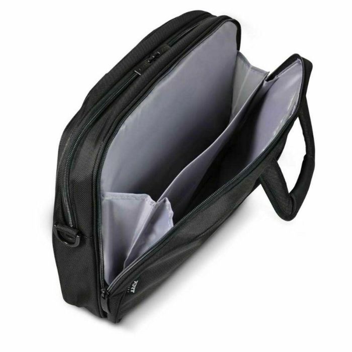 Maletín para Portátil Port Designs MANHATTAN Negro 15,6'' 3,5 x 3,5 x 13,5 cm 25 Maletín para Portátil Port Designs MANHATTAN Negro 15,6'' 3,5 x 3,5 x 13,5 cm 25