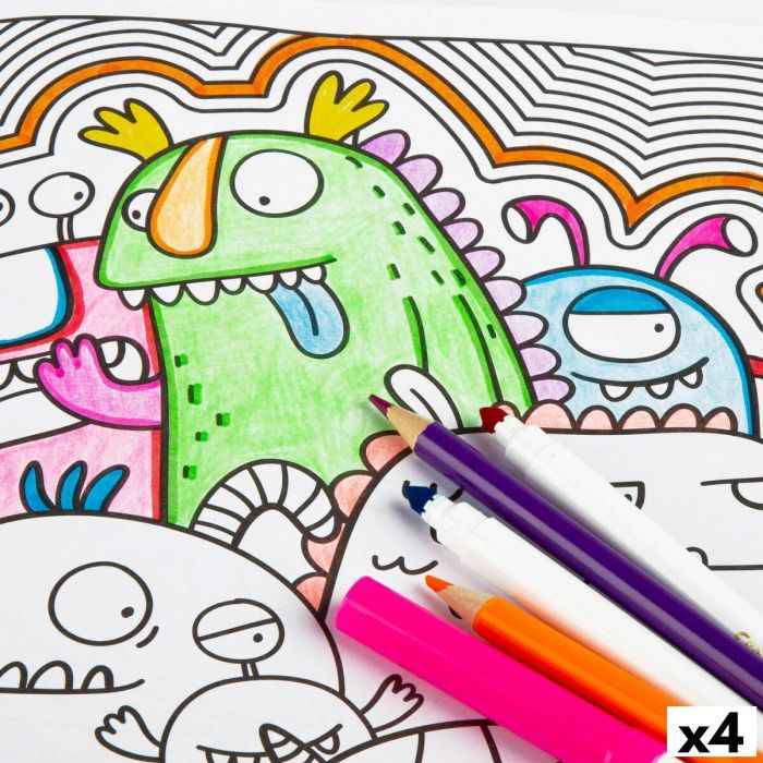 Set de Dibujo Cra-Z-Art (4 Unidades) 11 Set de Dibujo Cra-Z-Art (4 Unidades) 11