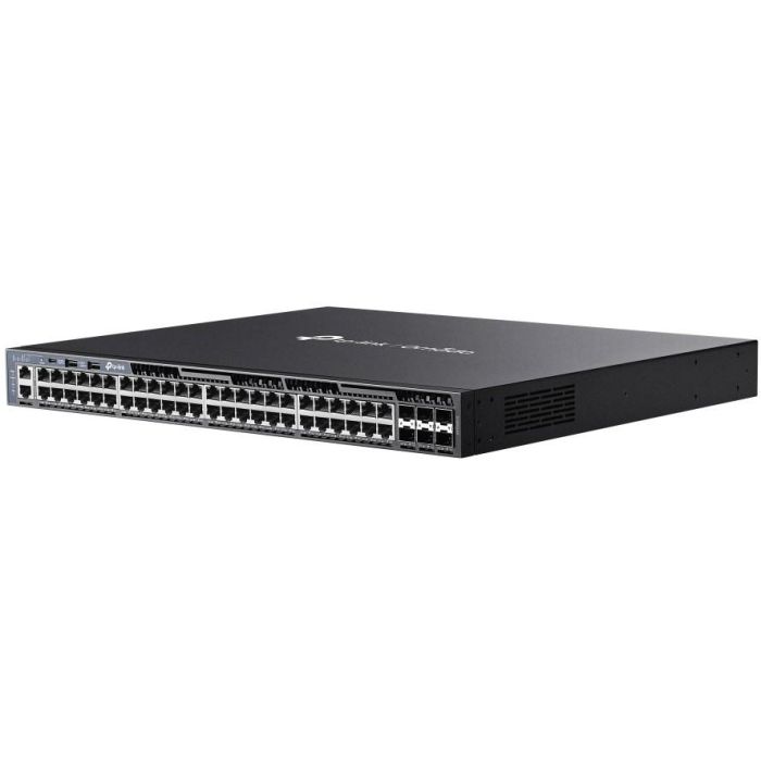 Tp - link Switch Gestionable Omada L3 SG6654X, 48 Puertos Gigabit, 6 SFP+ 10G, Stackable, Alta Disponibilidad 1