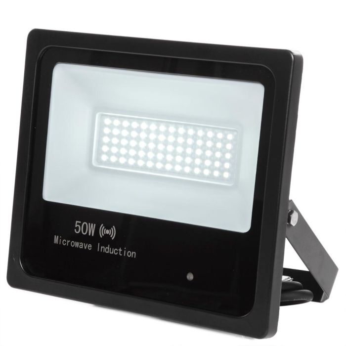 Foco Proyector LED 50W 6.000Lm 6000ºK IP65 Detector Movimiento Integrado 40.000H [1916-NS-HVFL50W-L-CW] 2