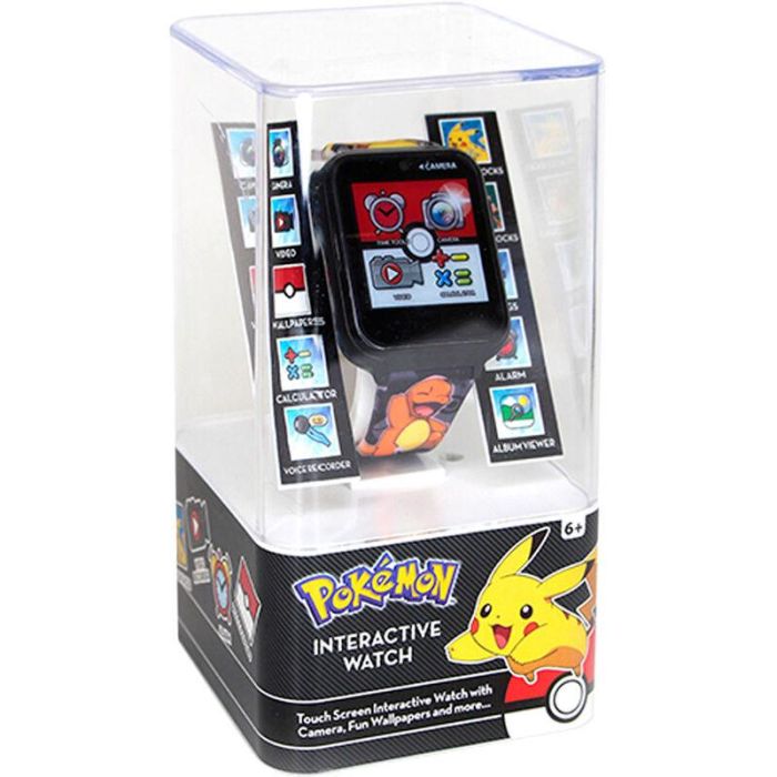 Kids Euroswan Reloj inteligente interactivo Pokémon con calendario, alarma, cronómetro, fotos, videos, MP3, luces y sonidos - Edad 6+ 1 Kids Euroswan Reloj inteligente interactivo Pokémon con calendario, alarma, cronómetro, fotos, videos, MP3, luces y sonidos - Edad 6+ 1