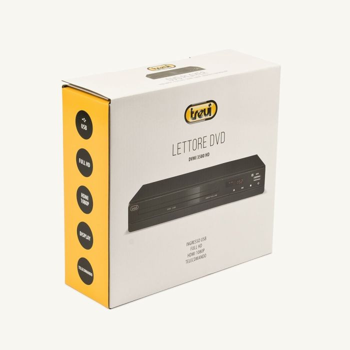 Reproductor de DVD Trevi DVMI3580HD Negro 1 Reproductor de DVD Trevi DVMI3580HD Negro 1