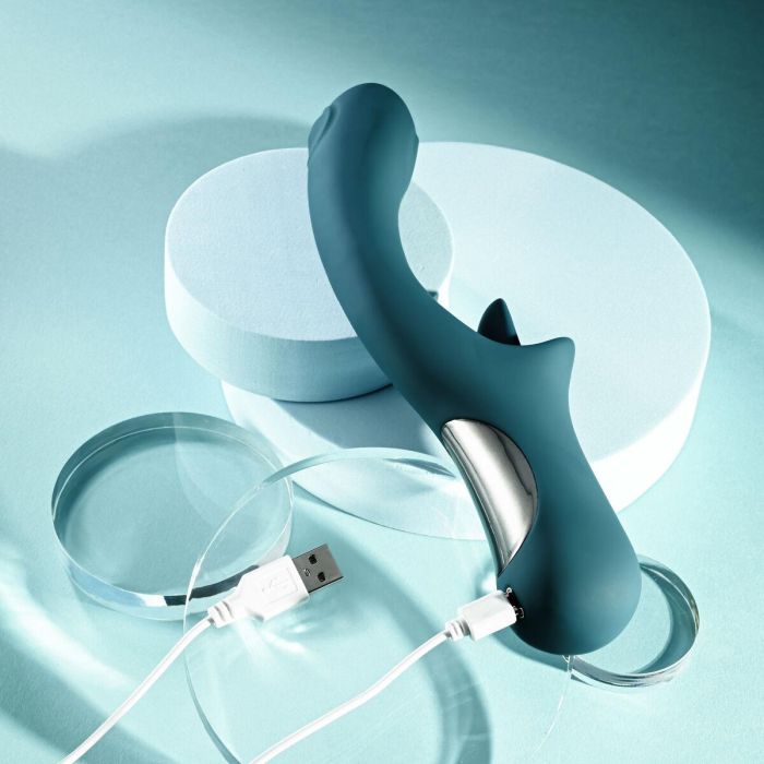 Vibrador Punto G Playboy HARMONY Verde 12 Vibrador Punto G Playboy HARMONY Verde 12