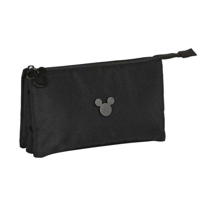 Safta Estuche Portatodo Escolar Mickey Mouse Premium Triple con 3 Cremalleras 220x30x120 mm 0 Safta Estuche Portatodo Escolar Mickey Mouse Premium Triple con 3 Cremalleras 220x30x120 mm 0