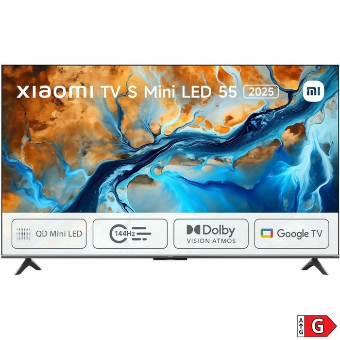 Xiaomi TV S Mini LED 55 2025 139,7 cm (55") 4K Ultra HD Smart TV Wifi Negro 1200 cd / m² 2 Xiaomi TV S Mini LED 55 2025 139,7 cm (55") 4K Ultra HD Smart TV Wifi Negro 1200 cd / m² 2