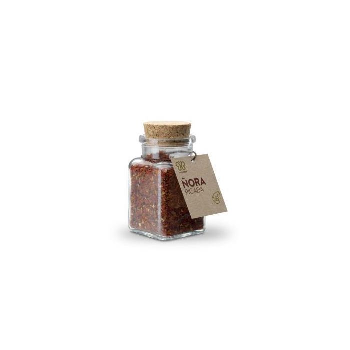 NATURCID Ñora Picada Ecológica 75g - Sin Alérgenos, No GMO, Envase Sin BPA, Agricultura Ecológica