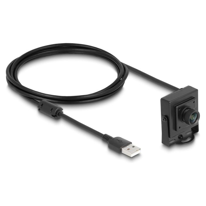 DeLOCK Cámara USB 2.0, 2.1 Megapíxeles, enfoque fijo de 100° con cable USB de 1.95 m 0 DeLOCK Cámara USB 2.0, 2.1 Megapíxeles, enfoque fijo de 100° con cable USB de 1.95 m 0