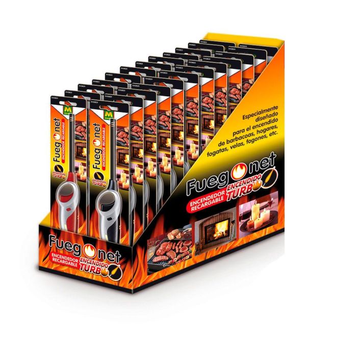 Massó Encendedor recargable Fuegonet para barbacoas y chimeneas, colores surtidos 1 Massó Encendedor recargable Fuegonet para barbacoas y chimeneas, colores surtidos 1
