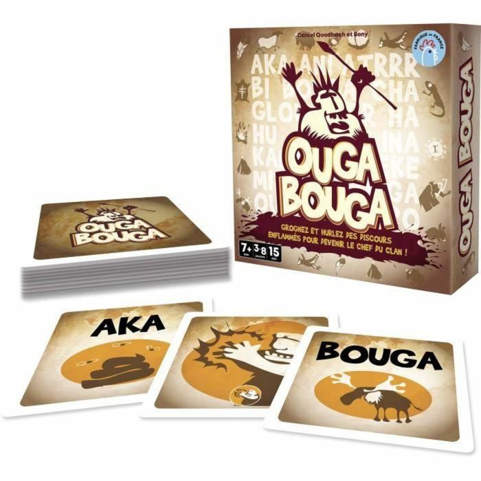 Asmodee Ouga Bouga ASM3760052143793 Juego de Mesa para 2-4 Jugadores, Edad 7+, Fabricado en Francia, Idioma Francés 2 Asmodee Ouga Bouga ASM3760052143793 Juego de Mesa para 2-4 Jugadores, Edad 7+, Fabricado en Francia, Idioma Francés 2