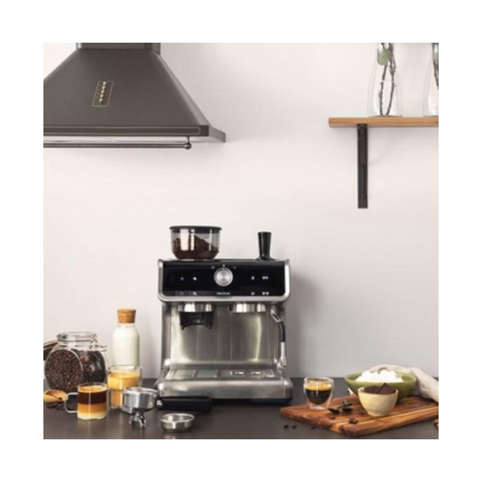 Cecotec 01589 Cafetera Express Semiautomática Power Espresso 20 Barista Cream 20 Bares Molinillo 2.5L 2 Cecotec 01589 Cafetera Express Semiautomática Power Espresso 20 Barista Cream 20 Bares Molinillo 2.5L 2
