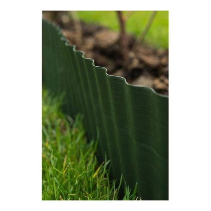 NATURALEZA Borde de césped de polietileno 25cm X 9m NATURALEZA Borde de césped de polietileno 25cm X 9m