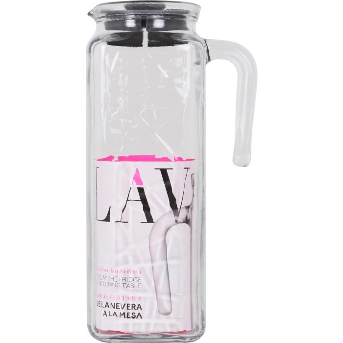 Lav Jarra C/Tapa 1.2L Line 12.5x8x24 cm (6 Unidades) 1