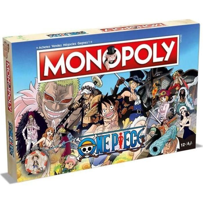 MOVIMIENTOS GANADORES Monopoly One Piece - Versión en francés MOVIMIENTOS GANADORES Monopoly One Piece - Versión en francés