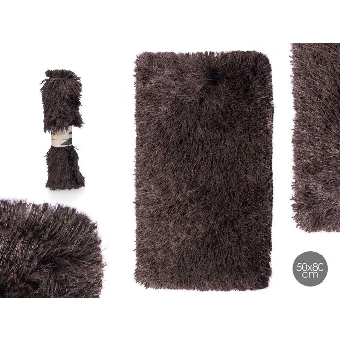 Alfombra Gris Oscuro 50X80Cm Giftdecor (6 Unidades) Alfombra Gris Oscuro 50X80Cm Giftdecor (6 Unidades)
