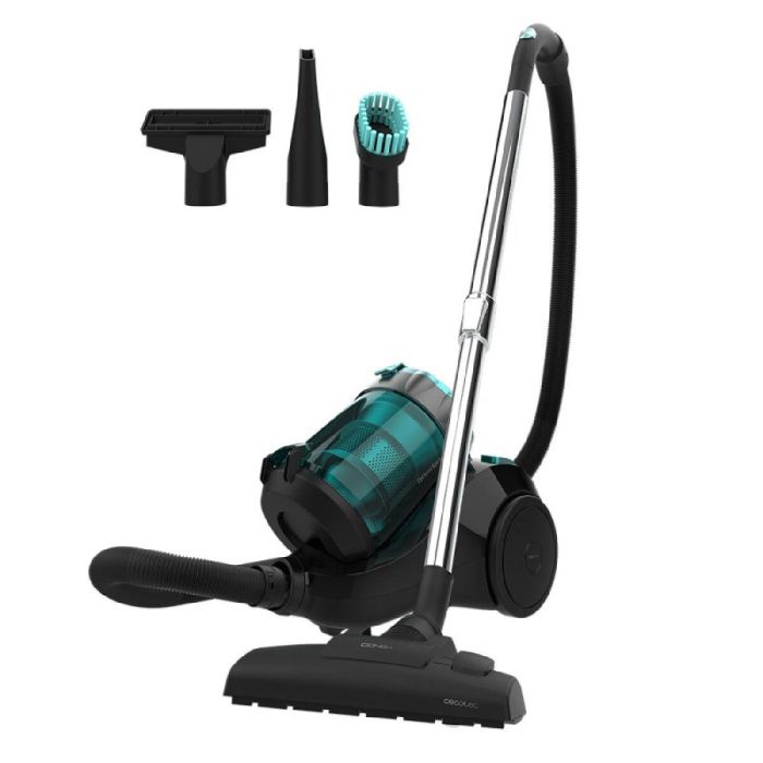 Aspirador Ciclónico Cecotec Conga Rockstar Multicyclonic Compact Plus Negro 800 W 0 Aspirador Ciclónico Cecotec Conga Rockstar Multicyclonic Compact Plus Negro 800 W 0