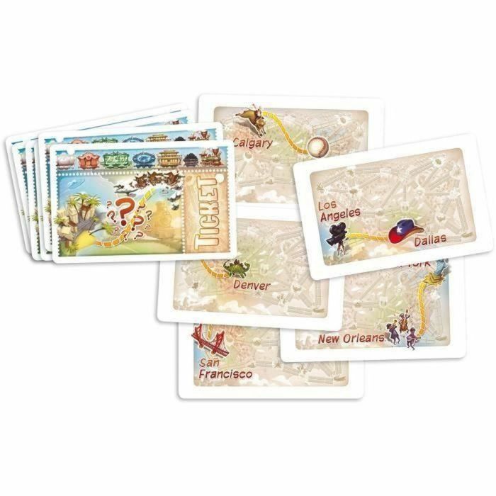 Asmodee Aventuriers du rail Mon Premier Voyage Juego de Mesa 2