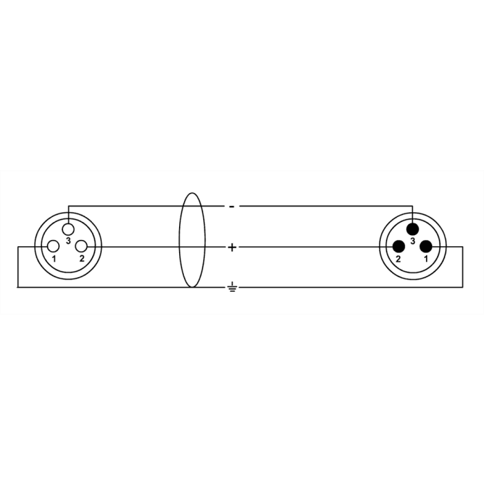 Cable De Micrófono Xlr De 2,5 M 1