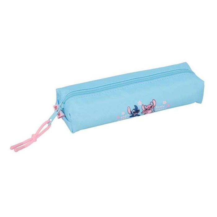 Bolso Escolar Portatodo Safta Rectangular Con Goma Elastica 22 cm Stitch Happy 40x220x70 mm Bolso Escolar Portatodo Safta Rectangular Con Goma Elastica 22 cm Stitch Happy 40x220x70 mm