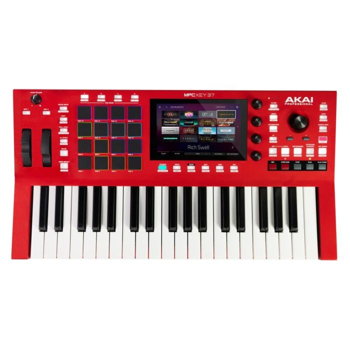AKAIPRO MPC Key 37 Teclado Controlador 37 Teclas Centro de Producción Autónoma con Muestreo y Sintetizadores Plug-in