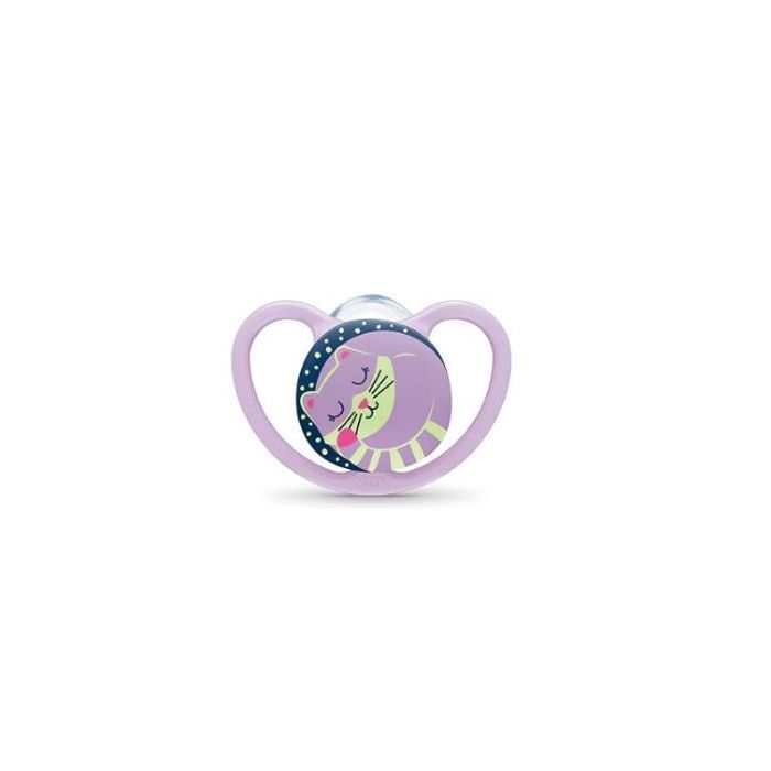 Chupete Nuk Space Night 0-6 Silicona 1Ud. Chupete Nuk Space Night 0-6 Silicona 1Ud.