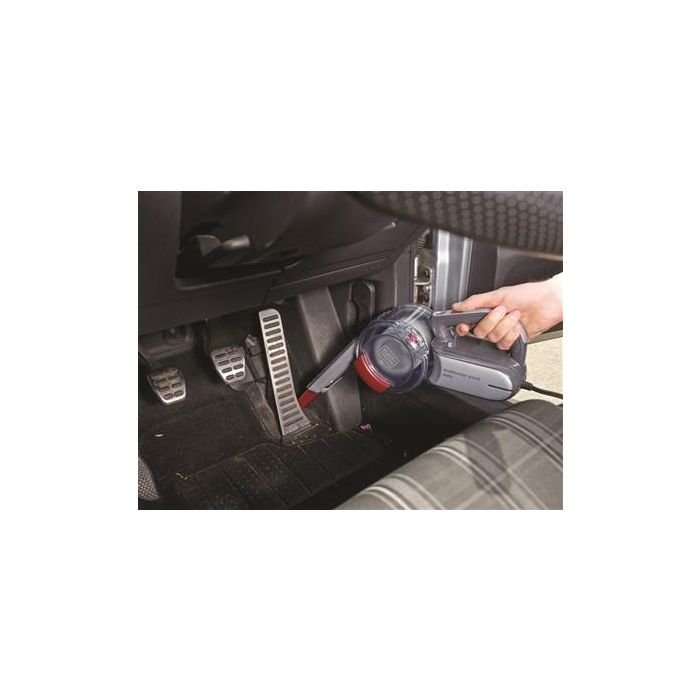 Black+Decker PV-1200-AV Aspirador de Coche Ciclónico Automóvil Potencia 12V 17