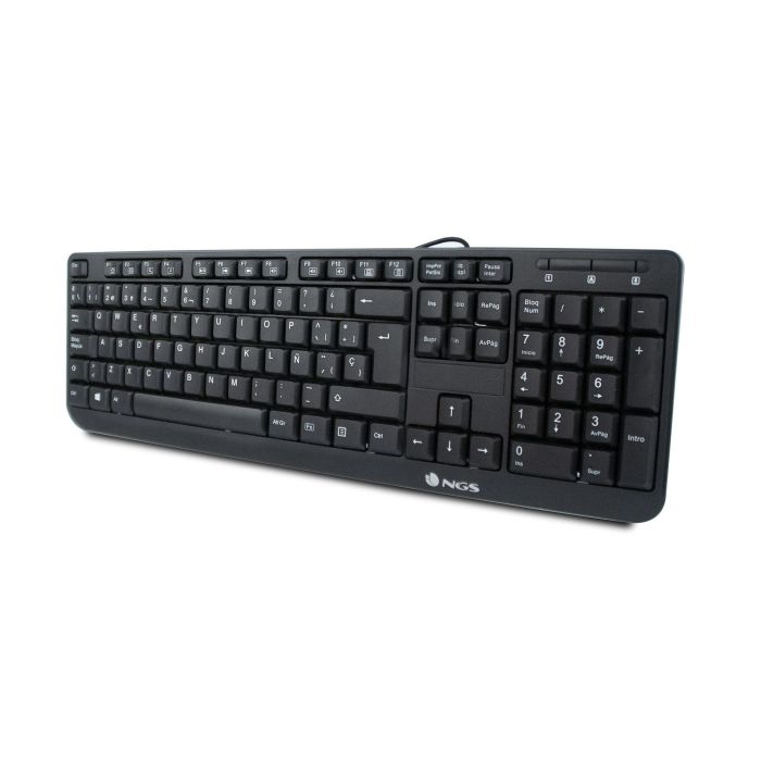 Teclado NGS NGS-KEYBOARD-0344 Negro 5 Teclado NGS NGS-KEYBOARD-0344 Negro 5