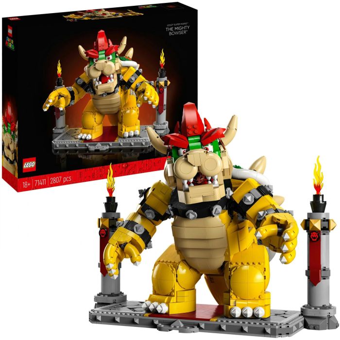 LEGO 71411 Super Mario El Poderoso Bowser - Figura Kit de Construcción Coleccionable 4