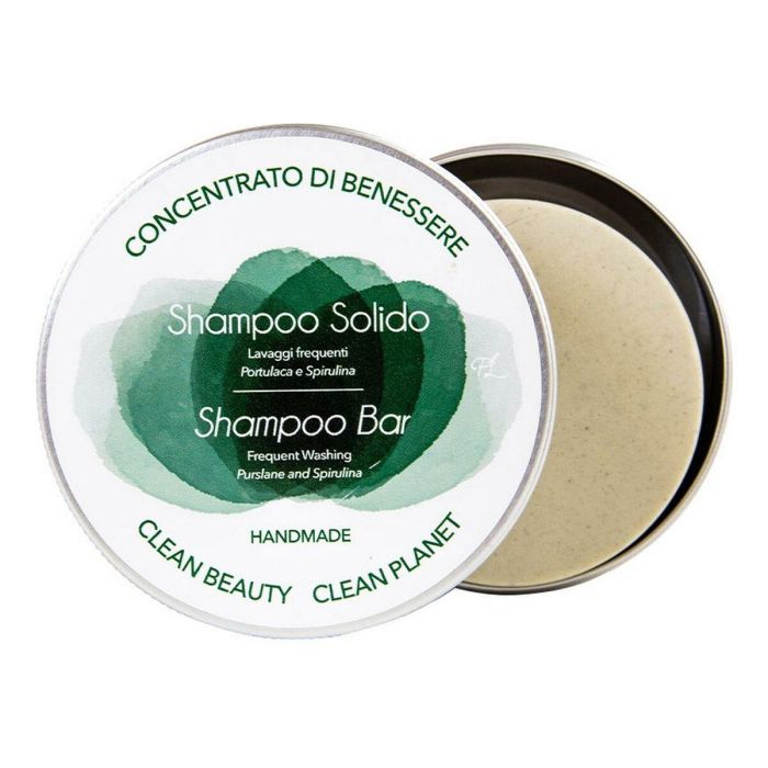 Biocosmé Champú Sólido para Todo Tipo de Cabello, Volumen e Hidratante, 100% Natural, Vegano, Sin Sulfatos ni Siliconas 130g